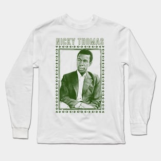 Nicky Thomas /// 70s Reggae Original Design Long Sleeve T-Shirt